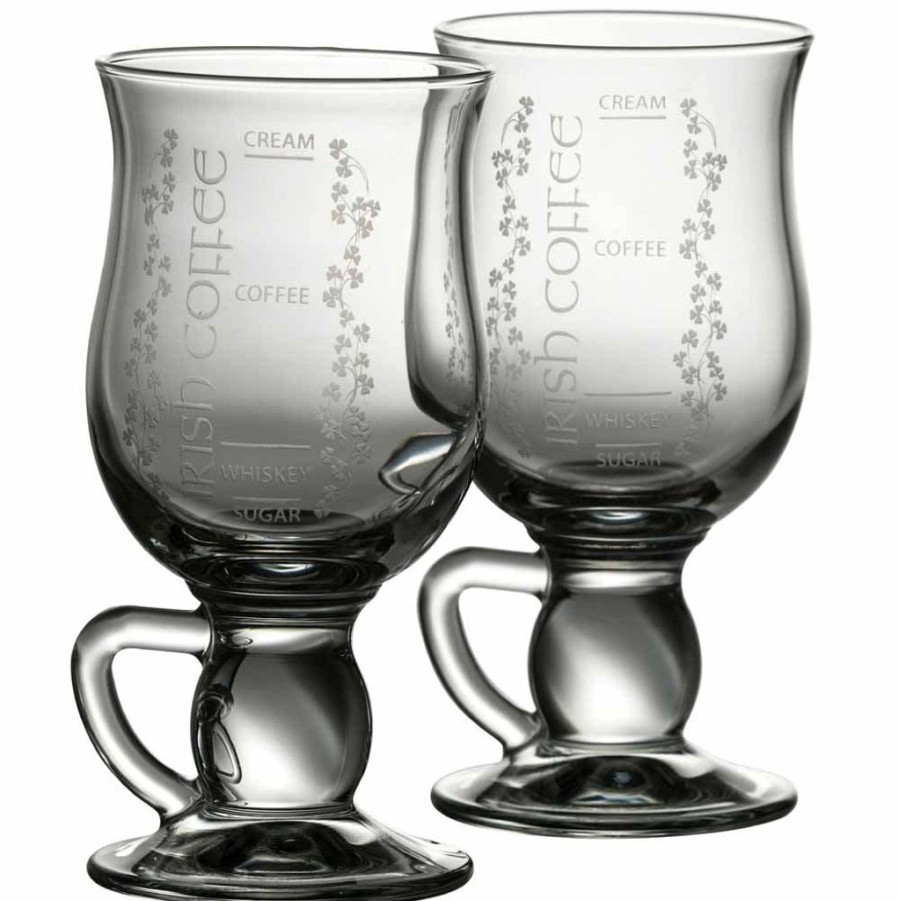 Tabletop Galway Crystal | Galway Crystal Irish Coffee Glasses Pair