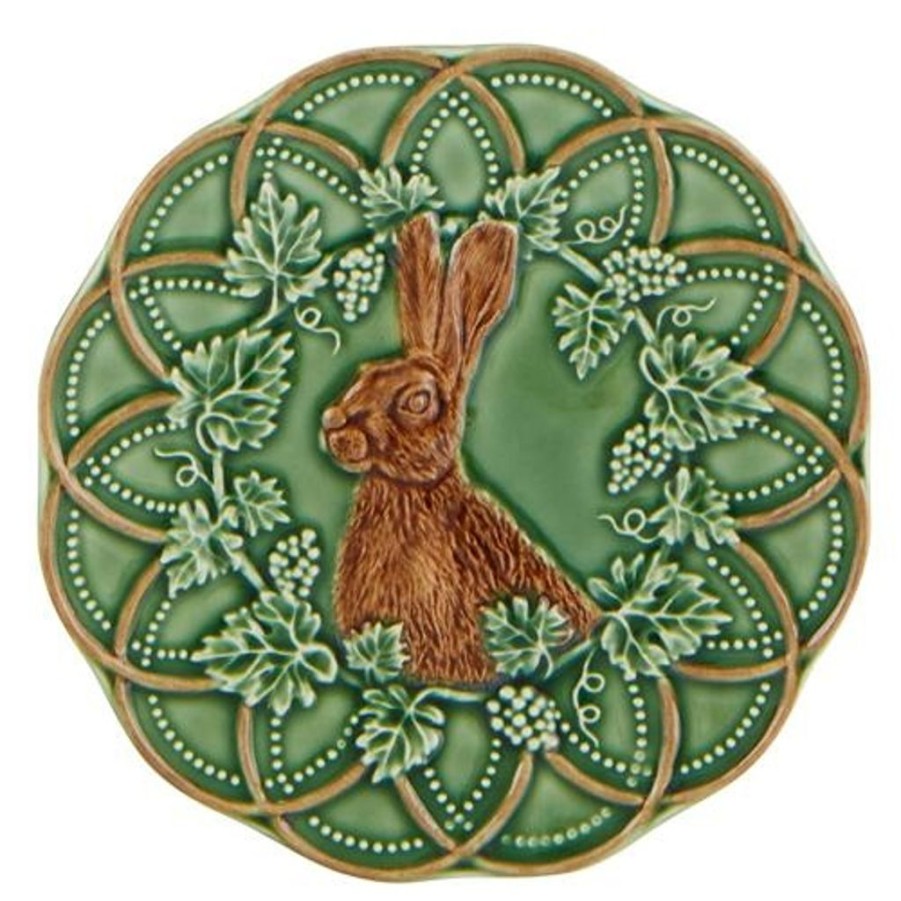 Tea Time British Isles Tea Plates | Bordallo Pinheiro Woods Hare Bread And Butter Plate