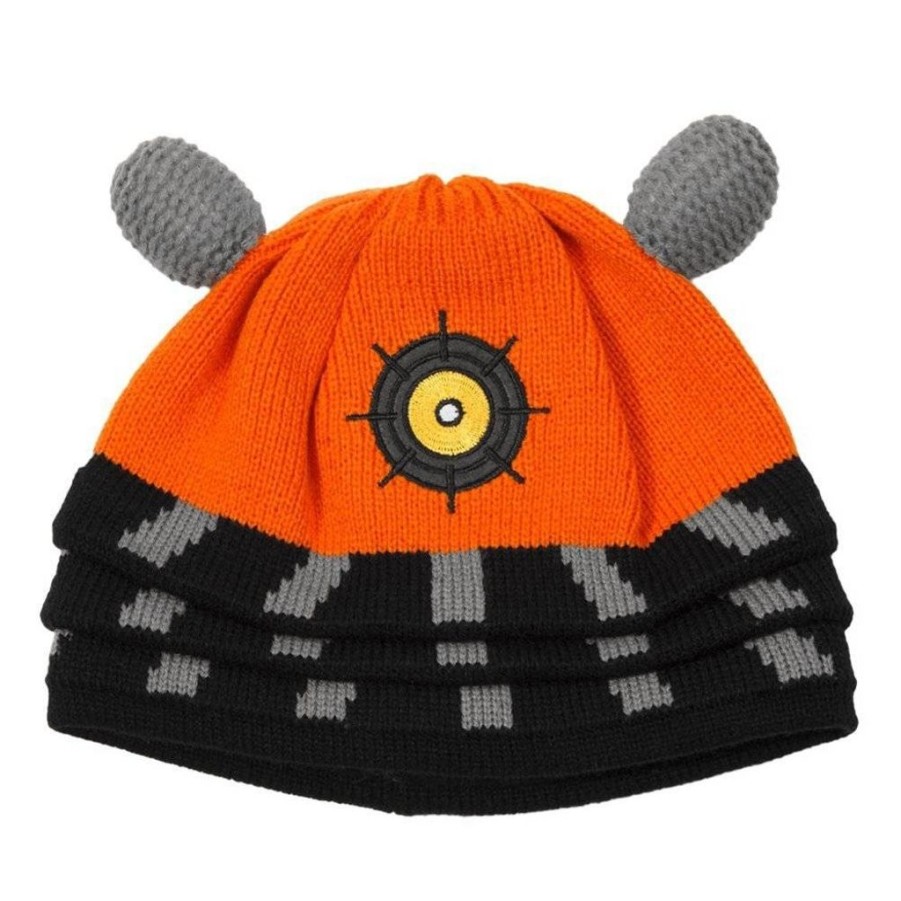 Wear British Isles | Doctor Who Dalek Knit Beanie Orange