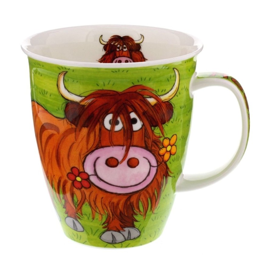 Tabletop Dunoon Shape: Nevis | Dunoon Nevis Highland Gang Heelan Coo Mug