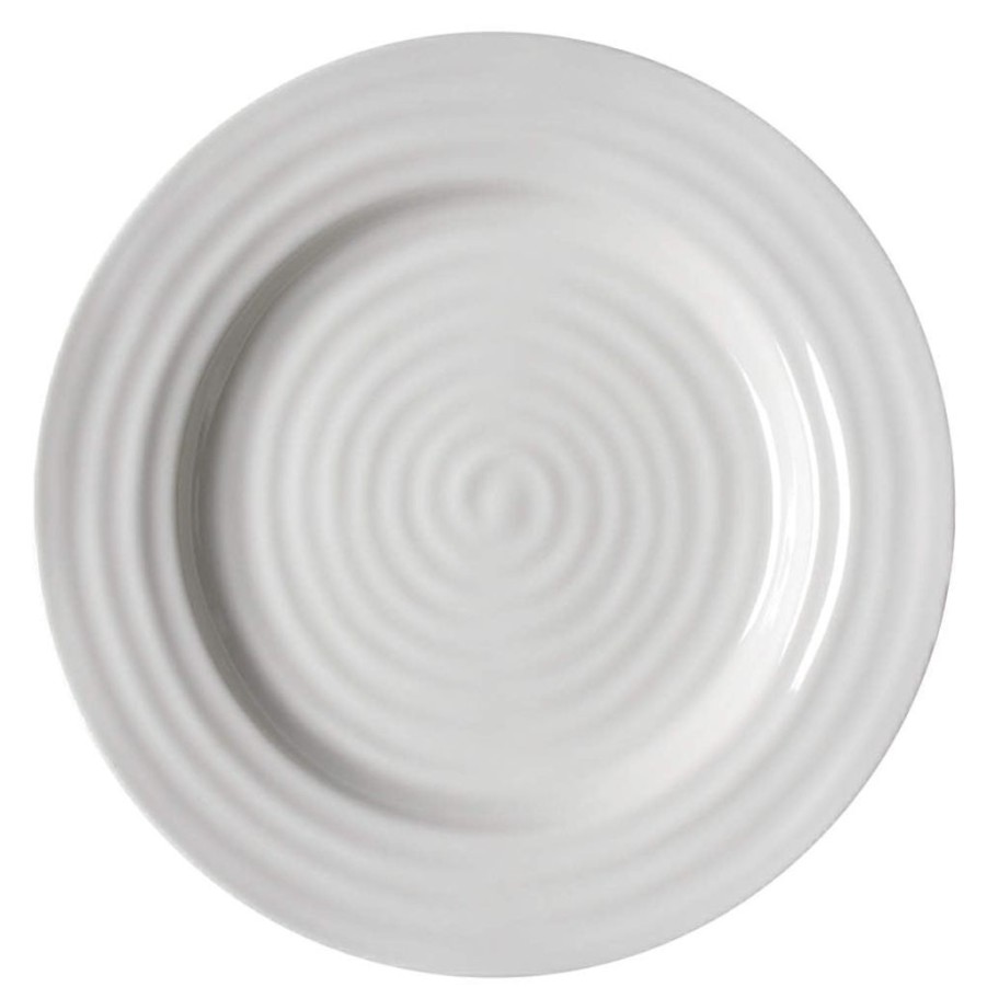 Tabletop Portmeirion Portmeirion | Sophie Conran For Portmeirion White 9" Luncheon Plate