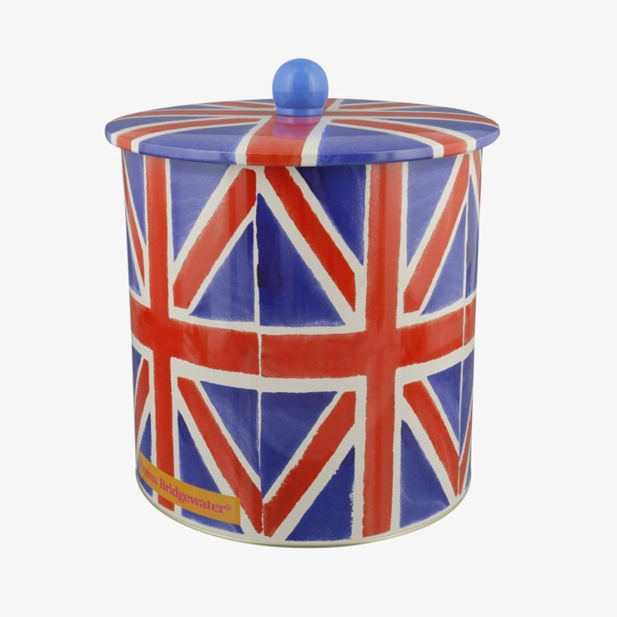 Tea Time Emma Bridgewater Tea Tins & Storage Jars | Emma Bridgewater Union Jack Biscuit Barrel