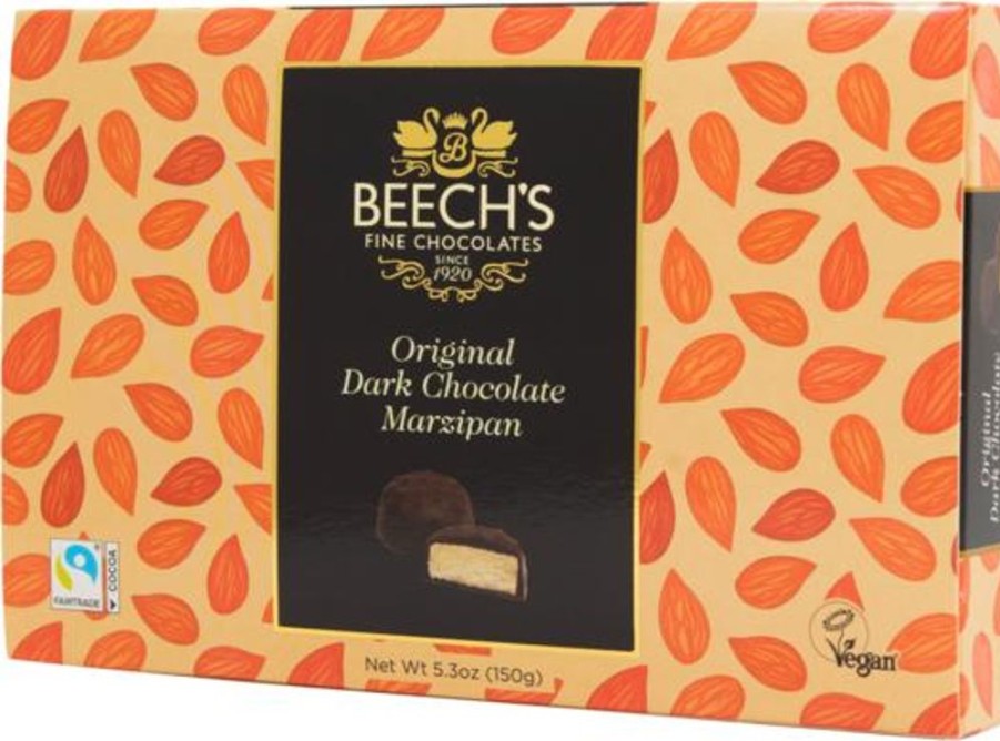 Food British Isles | Beech'S Dark Chocolate Marzipan