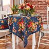 Tabletop April Cornell | April Cornell Cassandra Ink Square Linen Tablecloth 54" X 54"