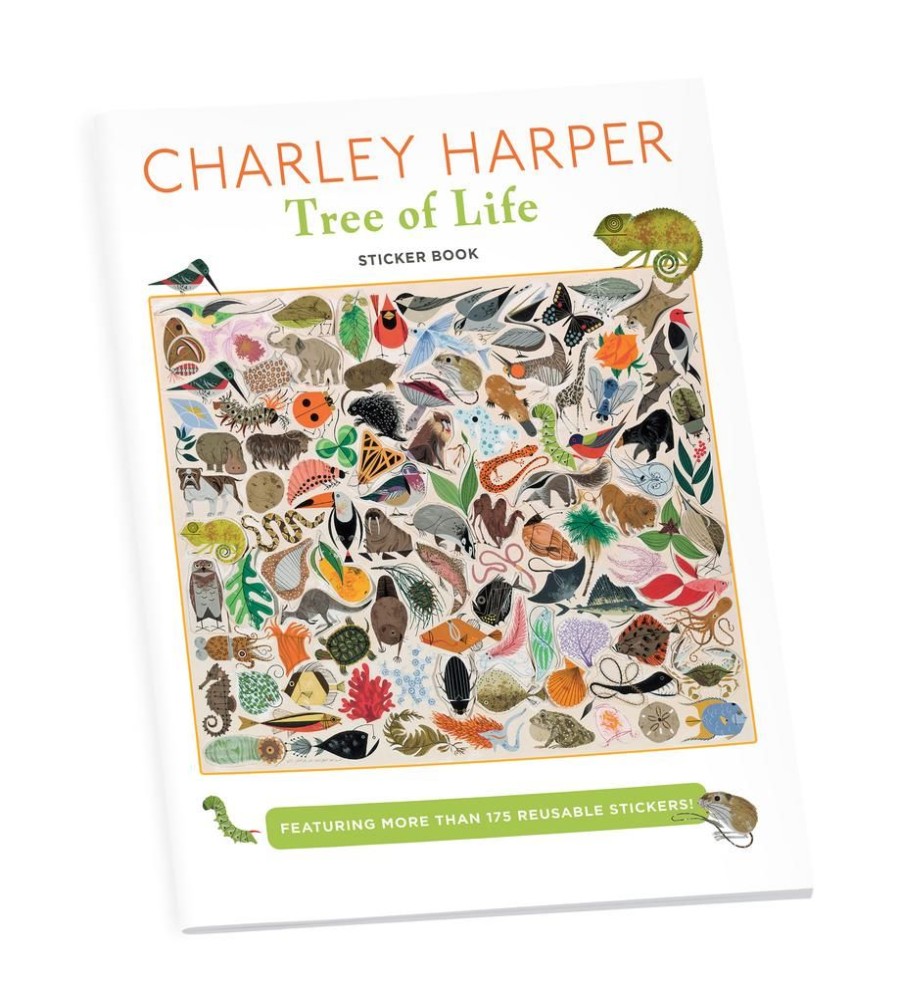 Children British Isles Activity Books | Charley Harper: Tree Of Life Sticker Book