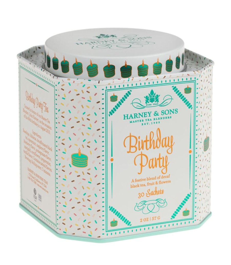 Tea Time Harney & Sons Harney & Sons | Harney &Sons Birthday Party Tea 30S Tin