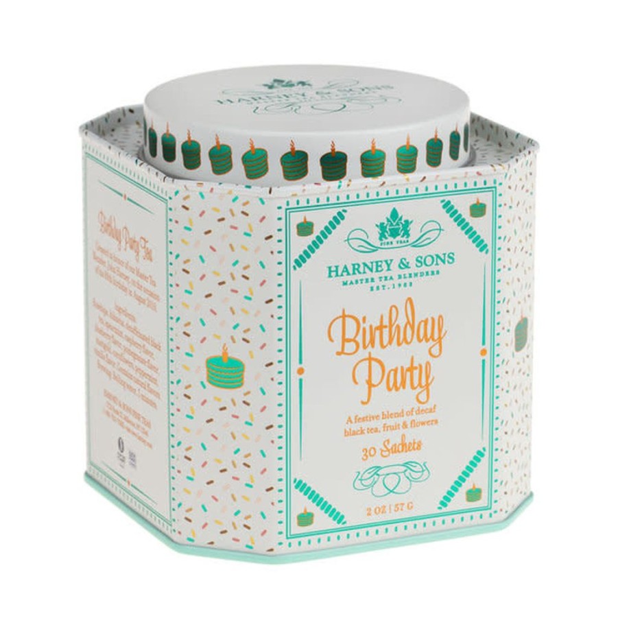 Tea Time Harney & Sons Harney & Sons | Harney &Sons Birthday Party Tea 30S Tin