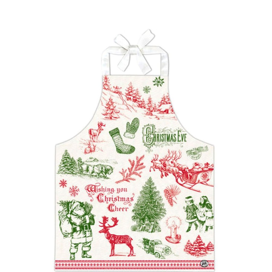 Children Michel Design Works Holiday | Michel Design Works It'S Christmastime Child'S Apron