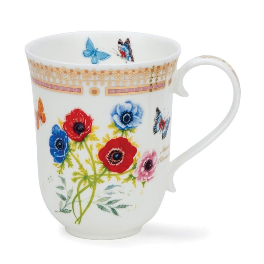 Tabletop Dunoon Shape: Braemar | Dunoon Braemar Botanica Anemone Mug