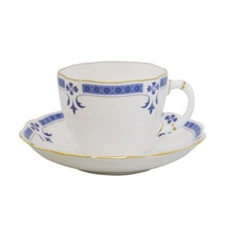 Tea Time Royal Crown Derby Teacups & Saucers | Grenville Teacup And Saucer