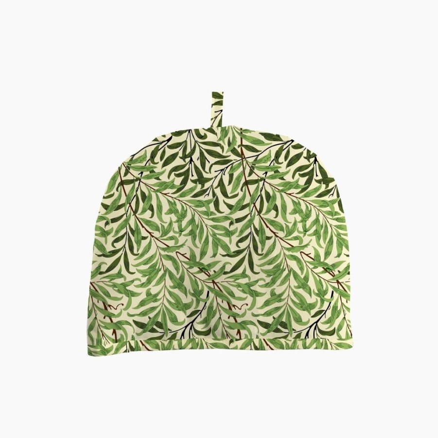 Tea Time Le Chateau Textiles Tea Cosies | Le Chateau William Morris Gallery Willow Boughs Green Tea Cosy