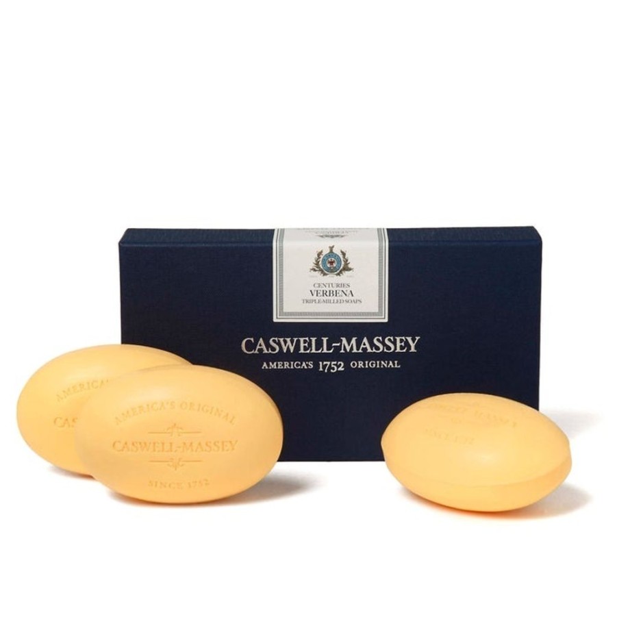 Bath & Body Caswell-Massey Bar Soaps | Caswell-Massey Verbena Boxed Soap Set Of 3