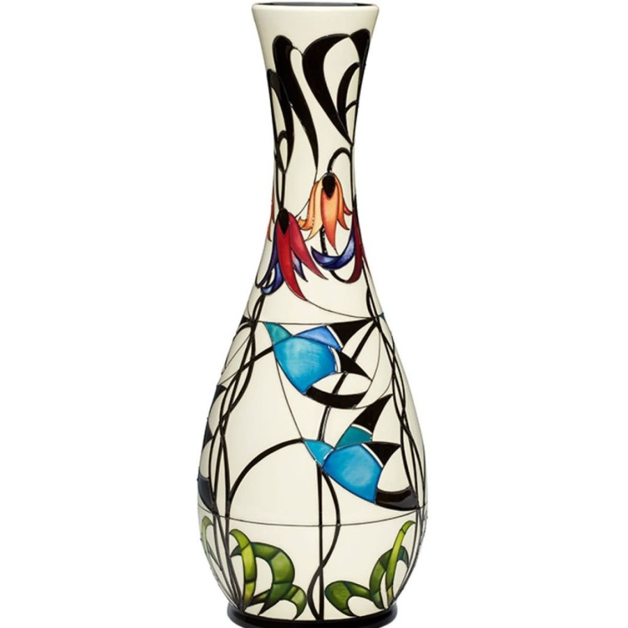 Decor Moorcroft Pottery Vases | Moorcroft Pottery Baillie Scott Vase 82/16