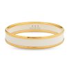 Wear Halcyon Days Bracelets & Bangles | Halcyon Days Ivory & Gold Bangle, Small