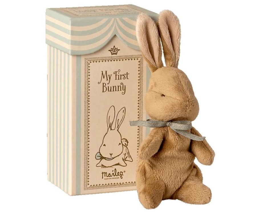 Children Maileg | Maileg My First Bunny (Light Blue)