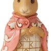 Children British Isles Peter Rabbit | Beatrix Potter X Jim Shore Flopsy Bunny Mini Figurine