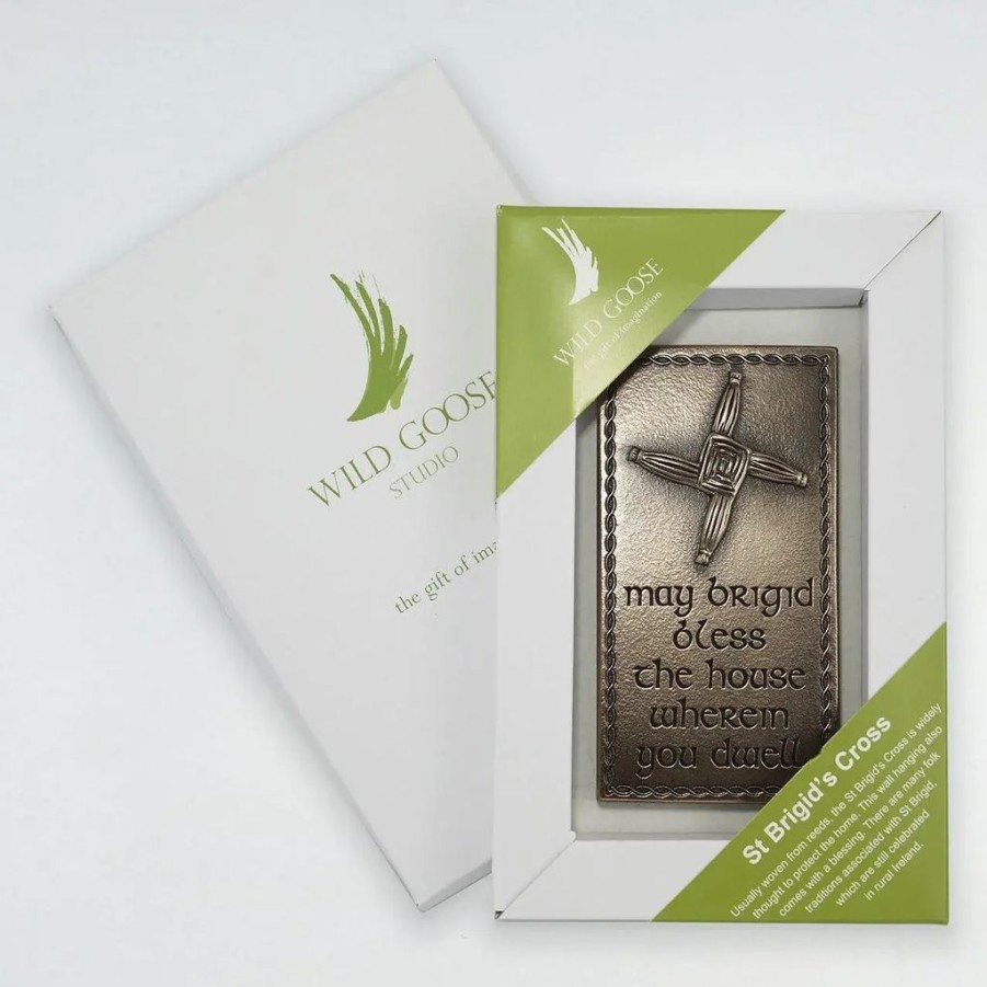 Decor Wild Goose Wall Decor | Wild Goose St. Brigid'S Cross Wall Hanging