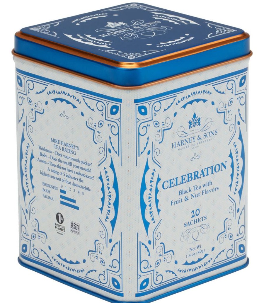 Tea Time Harney & Sons Harney & Sons | Harney & Sons Celebration Tea 20S Tin