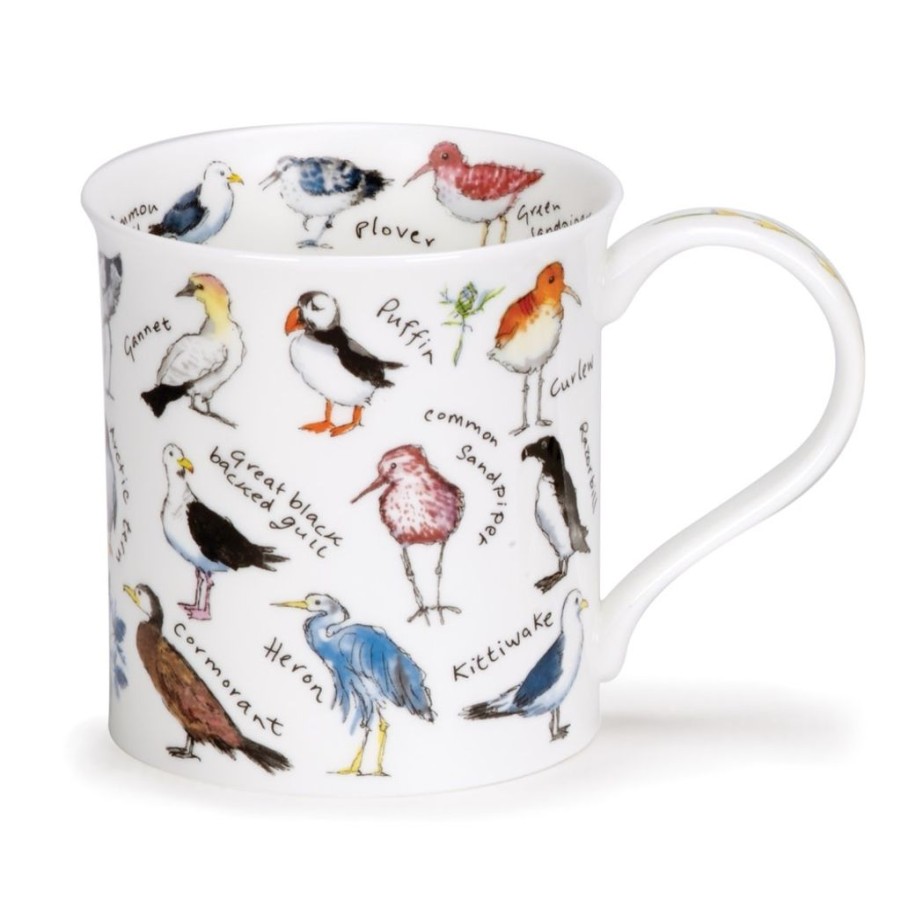 Tabletop Dunoon Shape: Bute | Dunoon Bute Birdlife Coastal Birds Mug