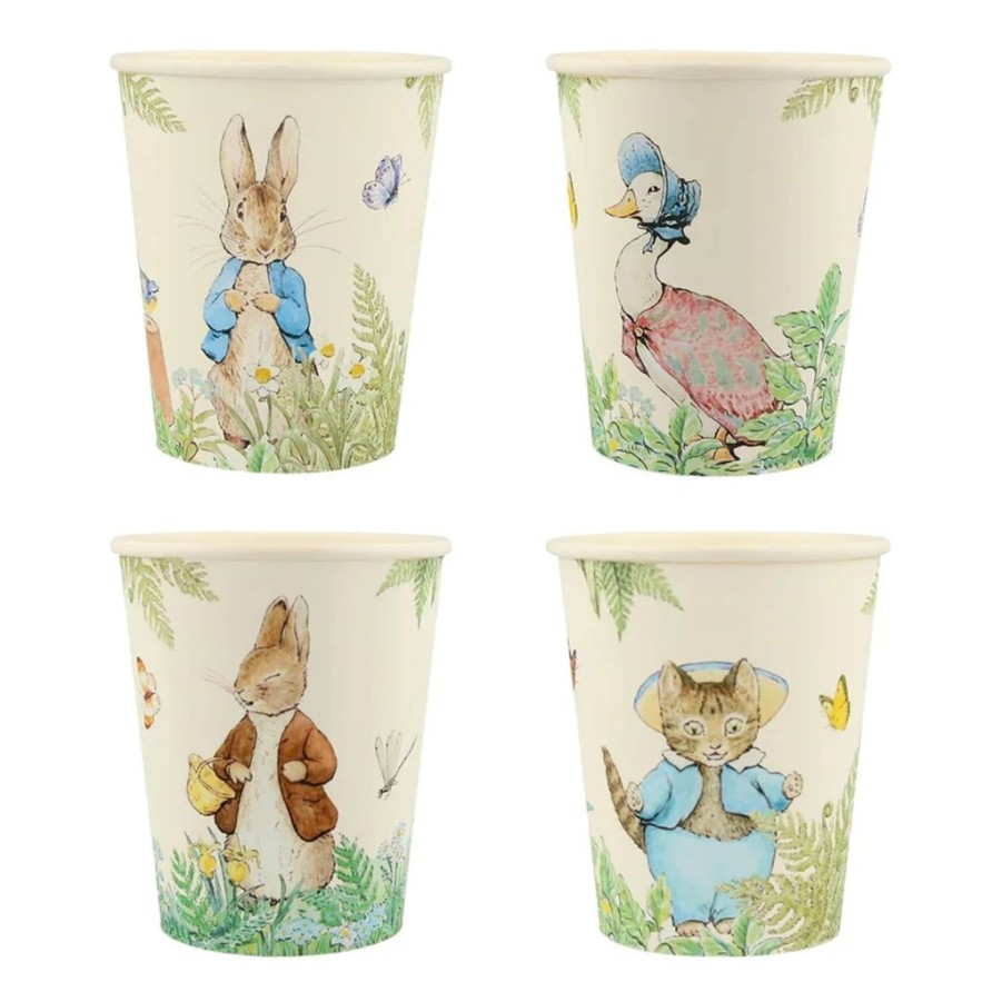 Tabletop British Isles | Meri Meri Peter Rabbit In The Garden Paper Cups