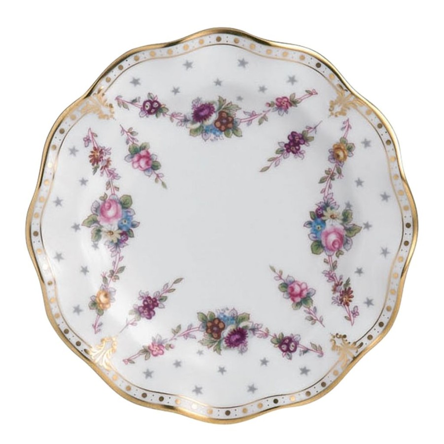 Tea Time Royal Crown Derby Tea Plates | Royal Crown Derby Royal Antoinette Bread & Butter Plate