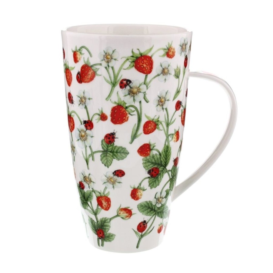 Tabletop Dunoon Shape: Henley | Dunoon Henley Dovedale Strawberry Mug