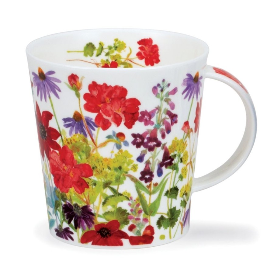 Tabletop Dunoon Shape: Cairngorm | Dunoon Cairngorm Cottage Red Border Mug