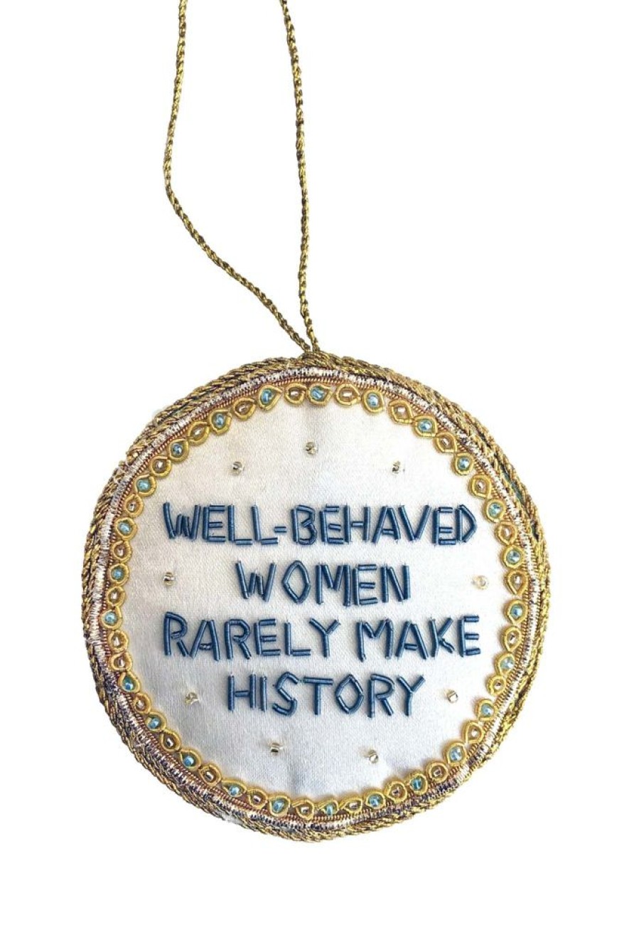 Decor St. Nicolas | St. Nicolas Well Behaved Women Round Ornament