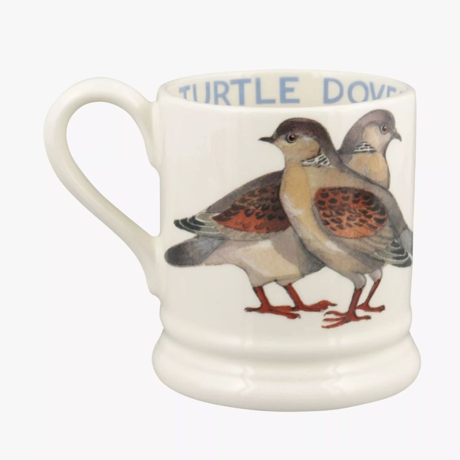 Tabletop Emma Bridgewater Emma Bridgewater | Emma Bridgewater Birds Two Turtle Doves 1/2 Pint Mug