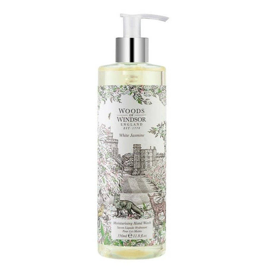 Bath & Body Woods of Windsor Liquid Soap | Woods Of Windsor White Jasmine Moisturizing Hand Wash