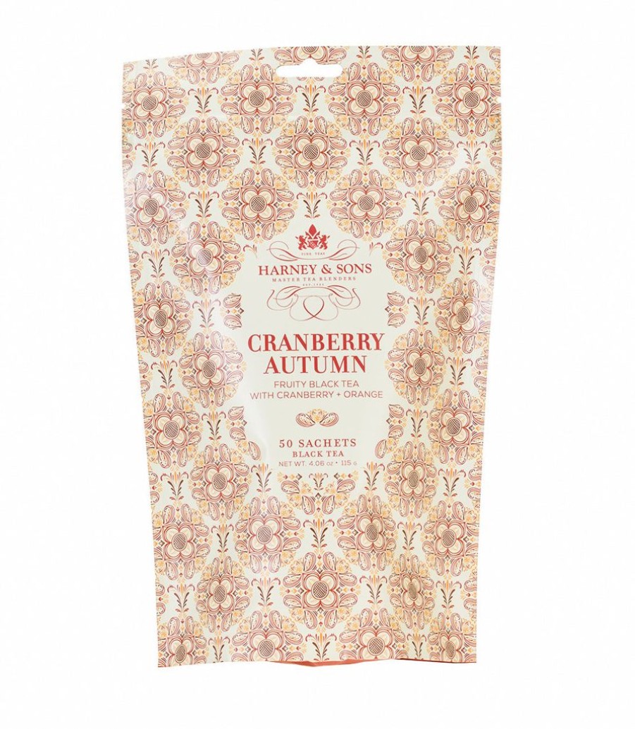 Tea Time Harney & Sons Harney & Sons | Harney & Sons Cranberry Autumn 50S Bag