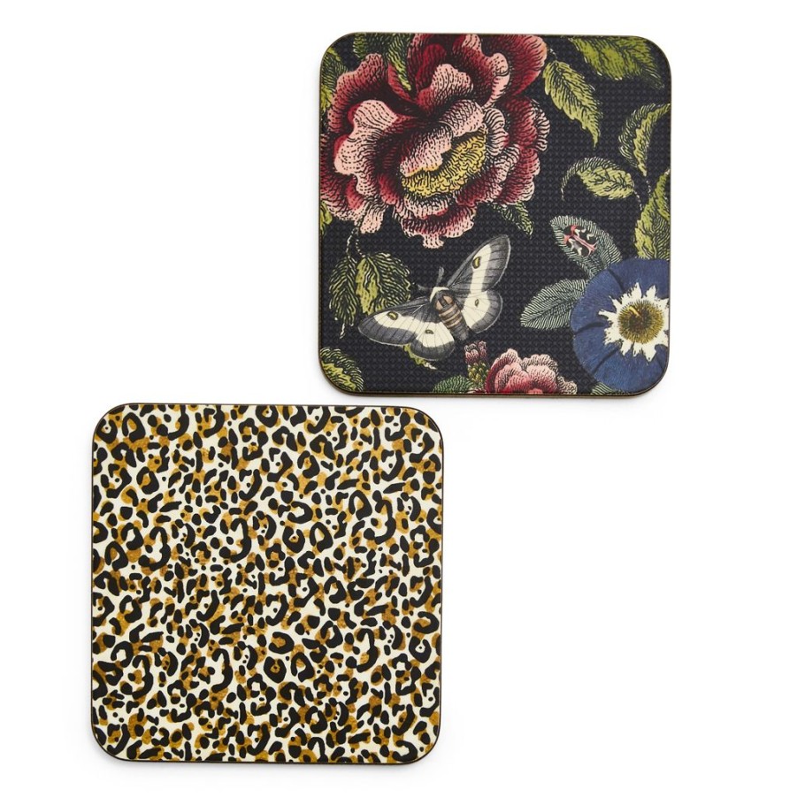 Tabletop Spode | Spode Pimpernel Creatures Of Curiosity Coaster Set Of 4