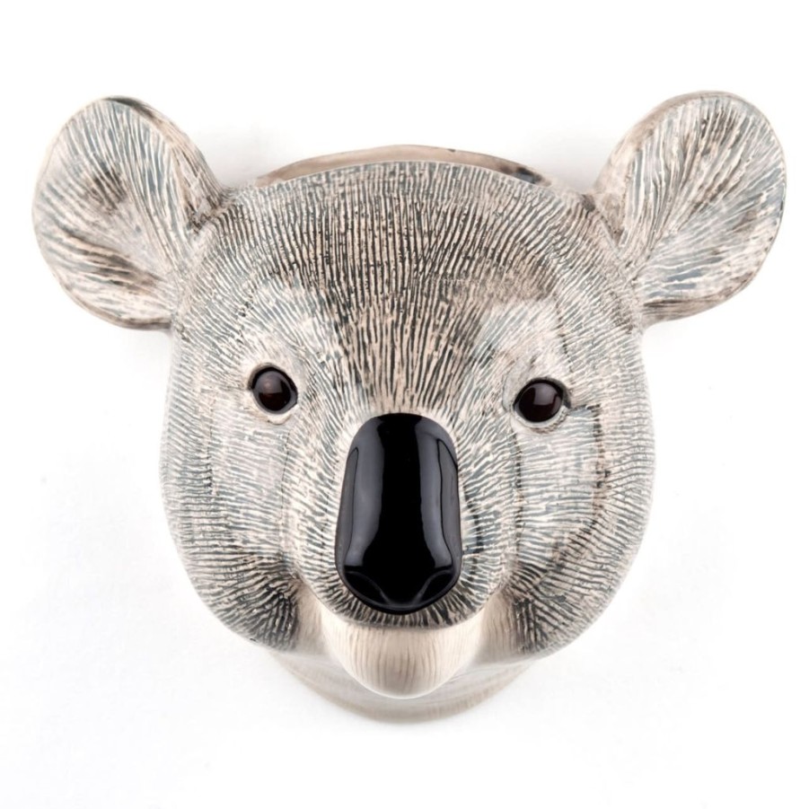 Decor British Isles Wall Decor | Quail Ceramics Koala Wall Vase Small