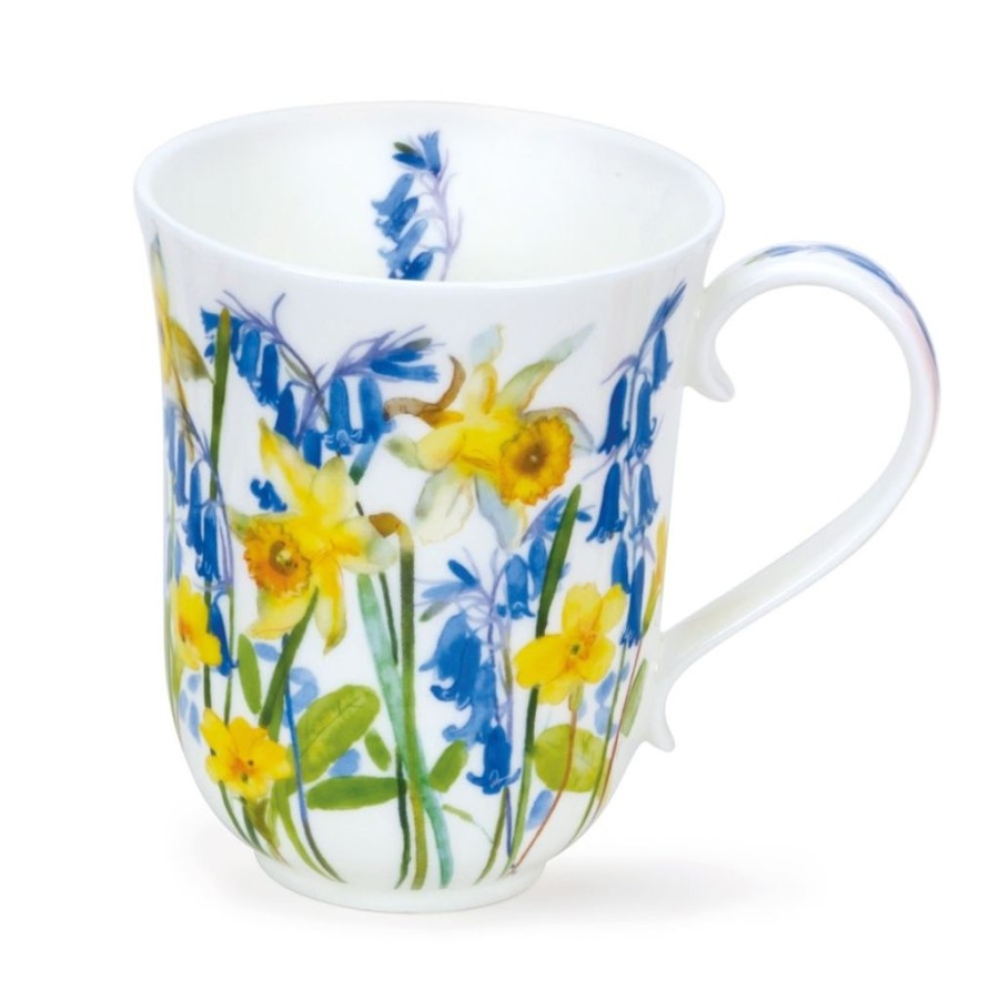 Tabletop Dunoon Shape: Braemar | Dunoon Braemar Cottage Flowers Yellow Mug