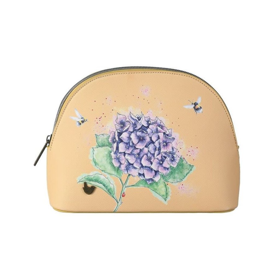 Bath & Body Wrendale | Wrendale 'Hydrangea' Bee Medium Cosmetic Bag