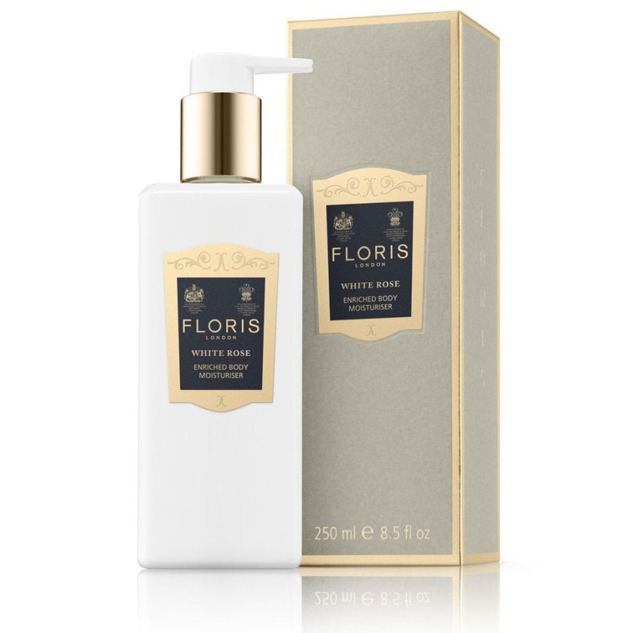 Bath & Body Floris of London | Floris Of London White Roseenriched Body Moisturiser