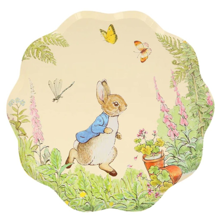 Tabletop British Isles | Meri Meri Peter Rabbit In The Garden Paper Dinner Plates