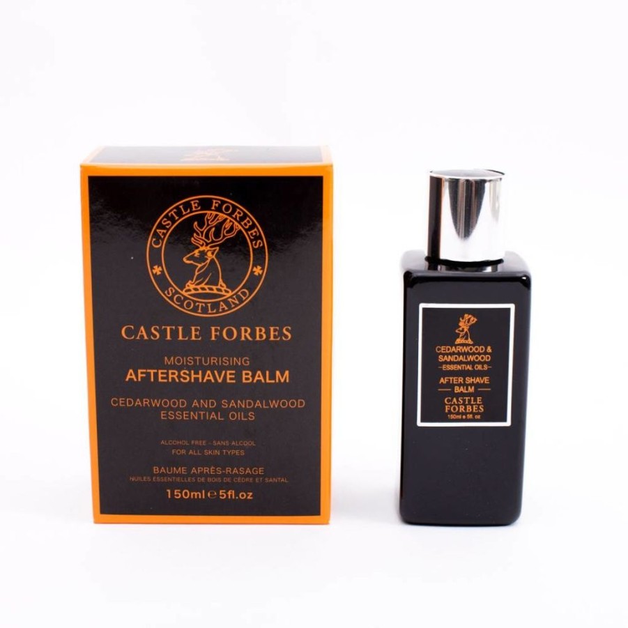 Bath & Body British Isles Pre-Shave & Post-Shave | Castle Forbes Cedarwood And Sandalwood Aftershave Balm