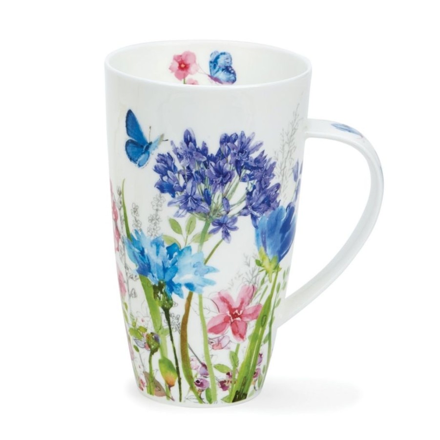 Tabletop Dunoon Shape: Henley | Dunoon Henley Meadow Breeze Blue Mug