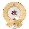 Tea Time Royal Albert Tea Plates | Royal Albert 100 Years 1990-Bouquet (Teacup, Saucer & Plate)