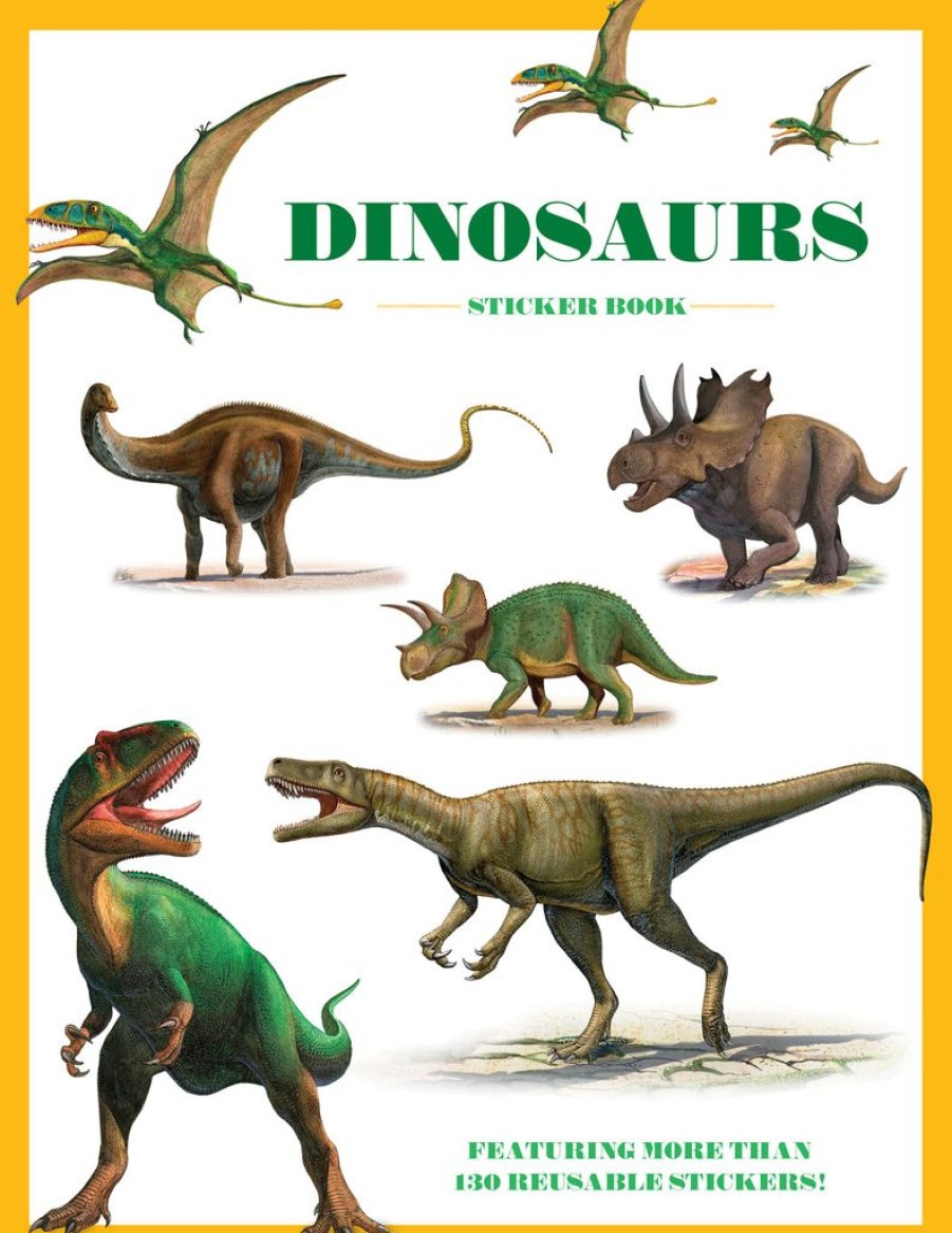 Children British Isles Activity Books | Dinosaurs Sticker Book