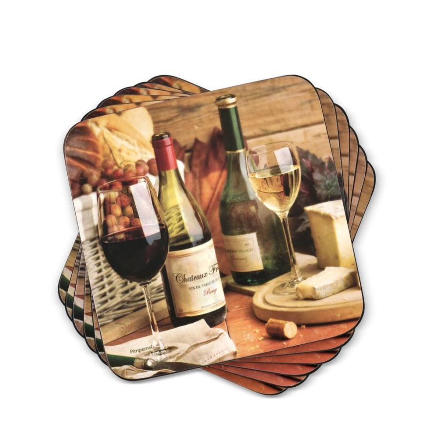 Tabletop Pimpernel | Pimpernel Artisanal Wine Coasters