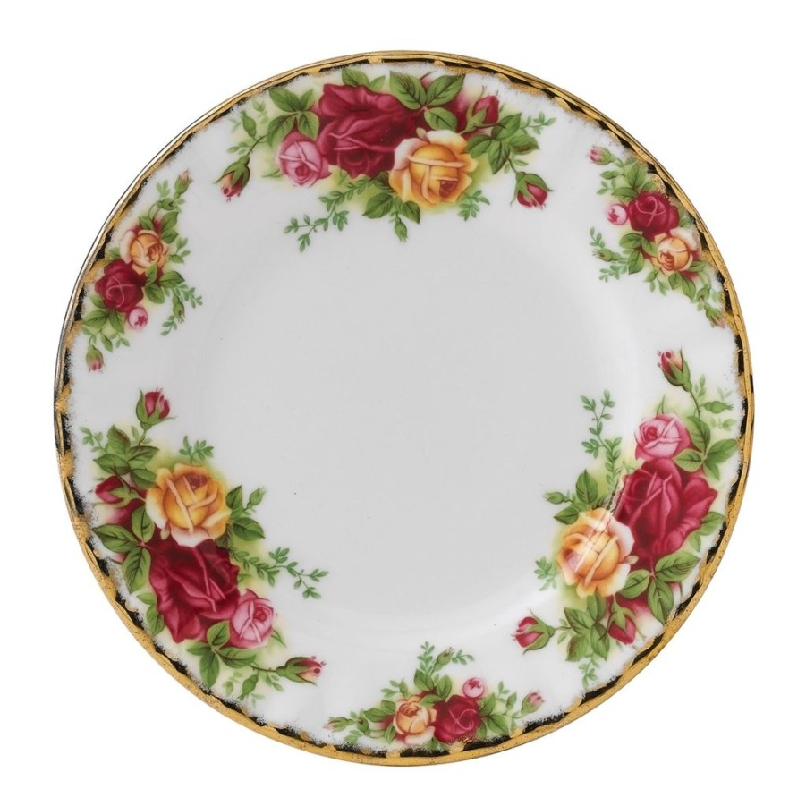 Tea Time Royal Albert Tea Plates | Royal Albert Old Country Roses Bread & Butter Plate