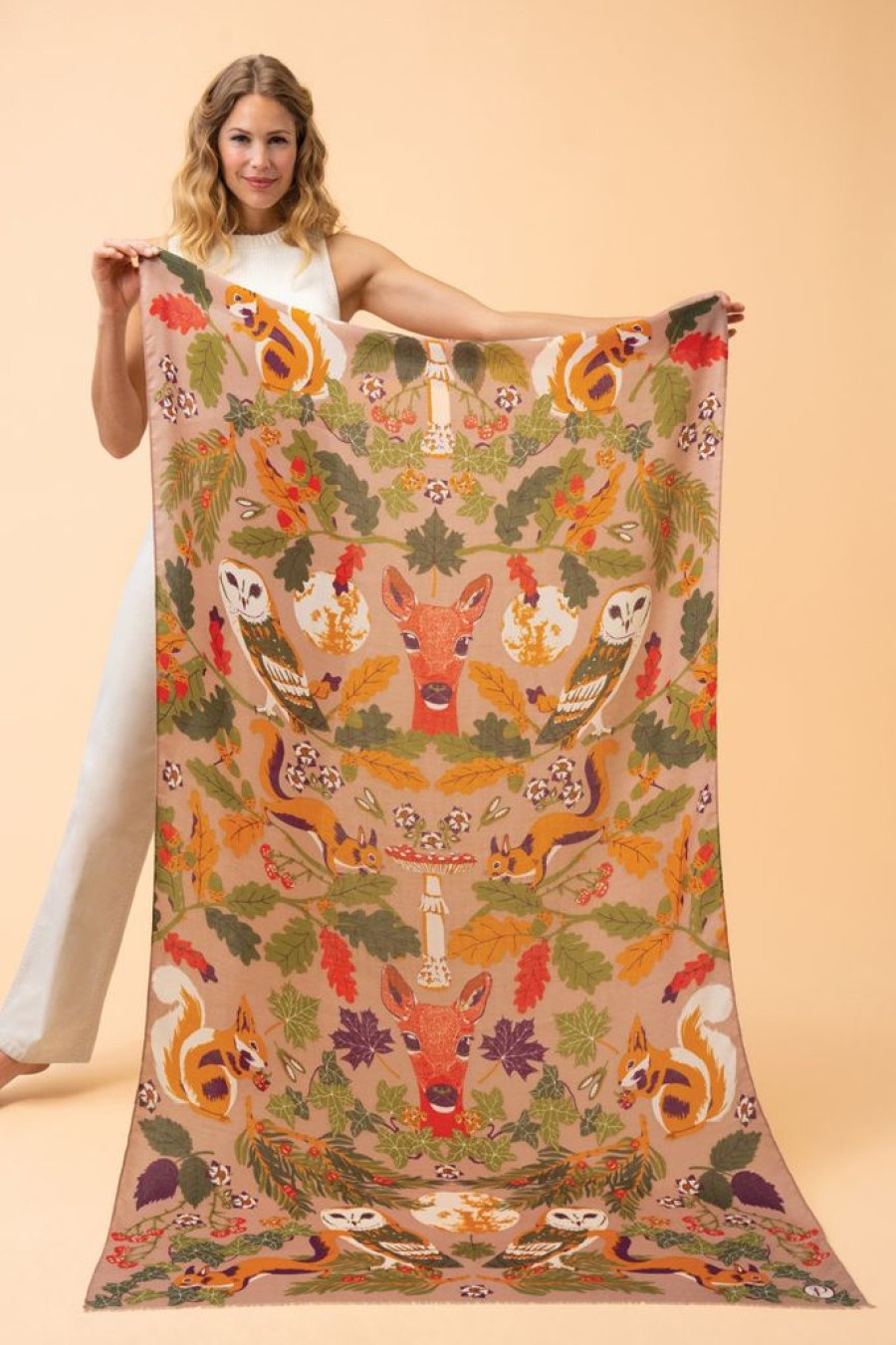 Wear Powder UK | Powder Uk Enchanted Evening Print Scarf