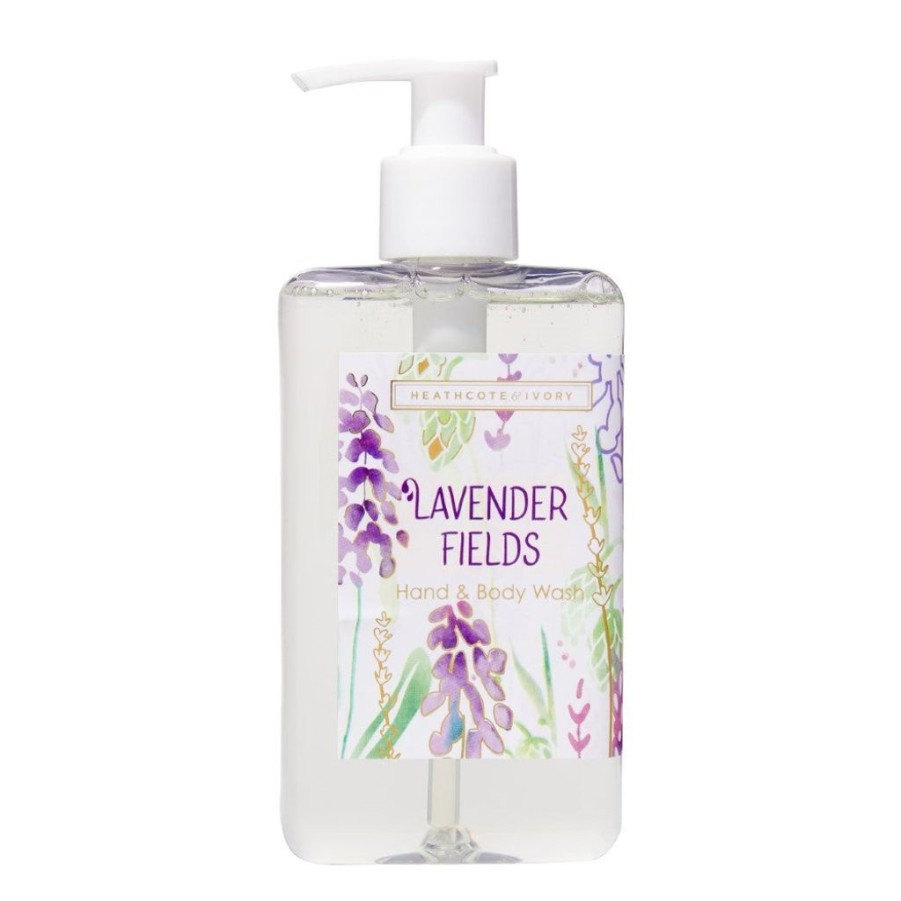 Bath & Body British Isles Liquid Soap | Heathcote & Ivory Lavender Fields Hand & Body Wash 250Ml