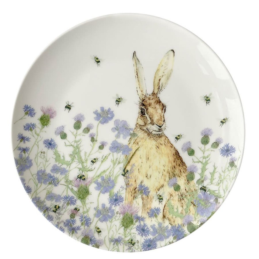 Tabletop Mosney Mill Mosney Mill | Mosney Mill Hare And Wildflower Side Plate