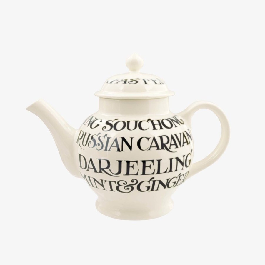 Tea Time Emma Bridgewater Teapots | Emma Bridgewater Black Toast 4 Cup / Mug Teapot