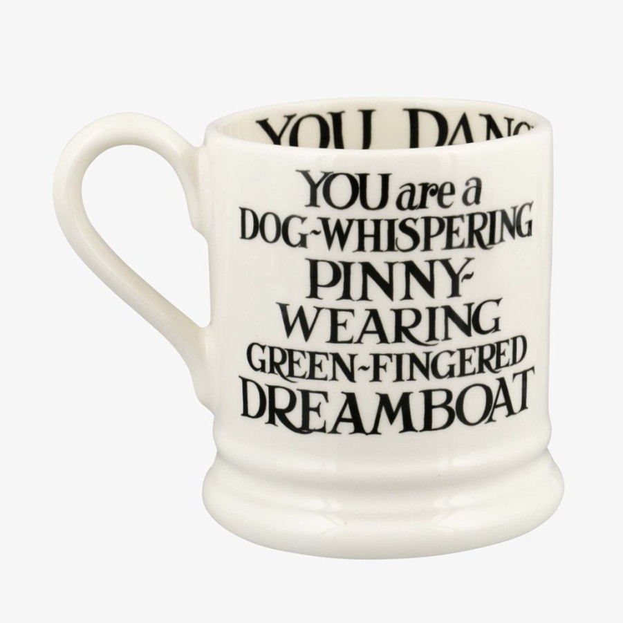 Tabletop Emma Bridgewater Emma Bridgewater | Emma Bridgewater Black Toast King 1/2 Pint Mug