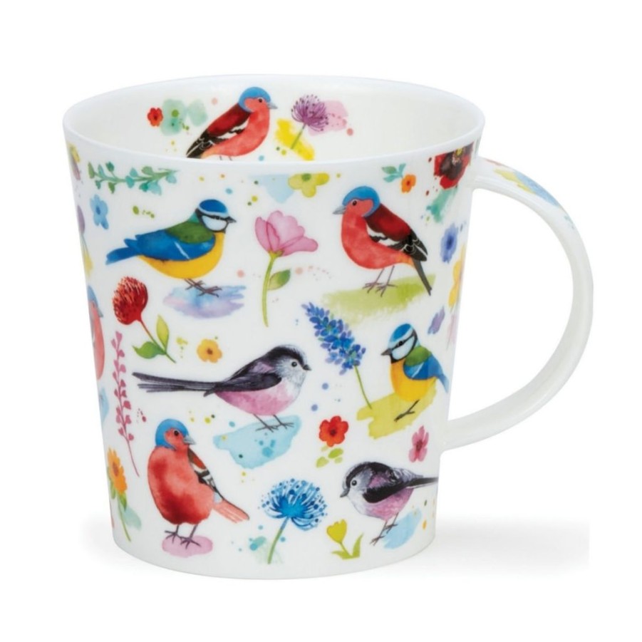 Tabletop Dunoon Shape: Cairngorm | Dunoon Cairngorm Dawn Chorus Bluetit Mug