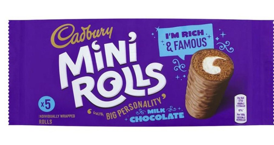 Food British Isles | Cadbury Mini Rolls Milk Chocolate